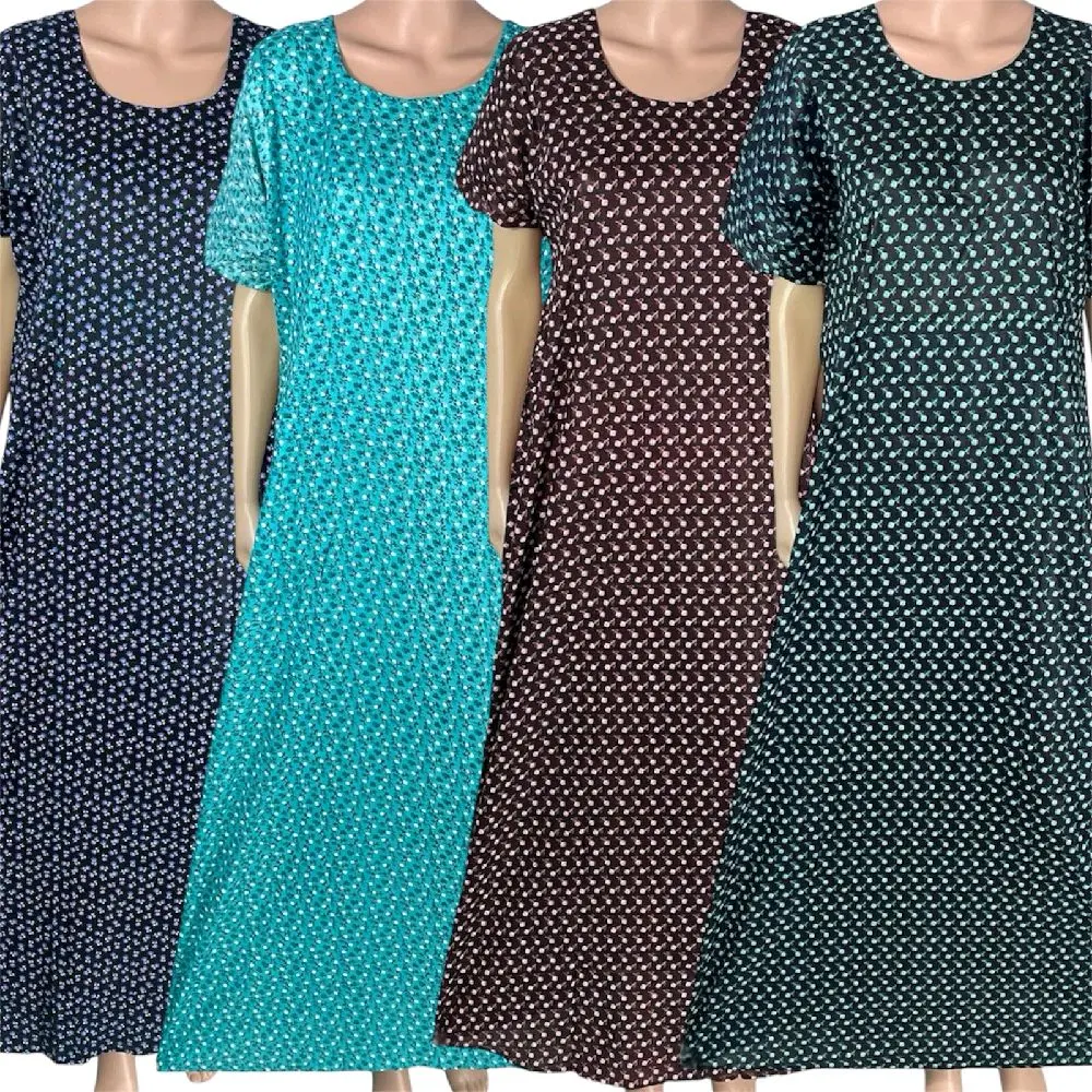 Comfortable Floral Nightwear for Women, one size - Homewear - Womenswear, Cotton Fabric, Shortsleeve