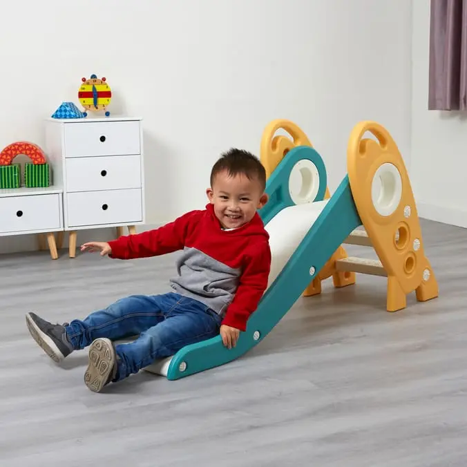 Liberty House Toys Kids Foldable Rocket Slide 0