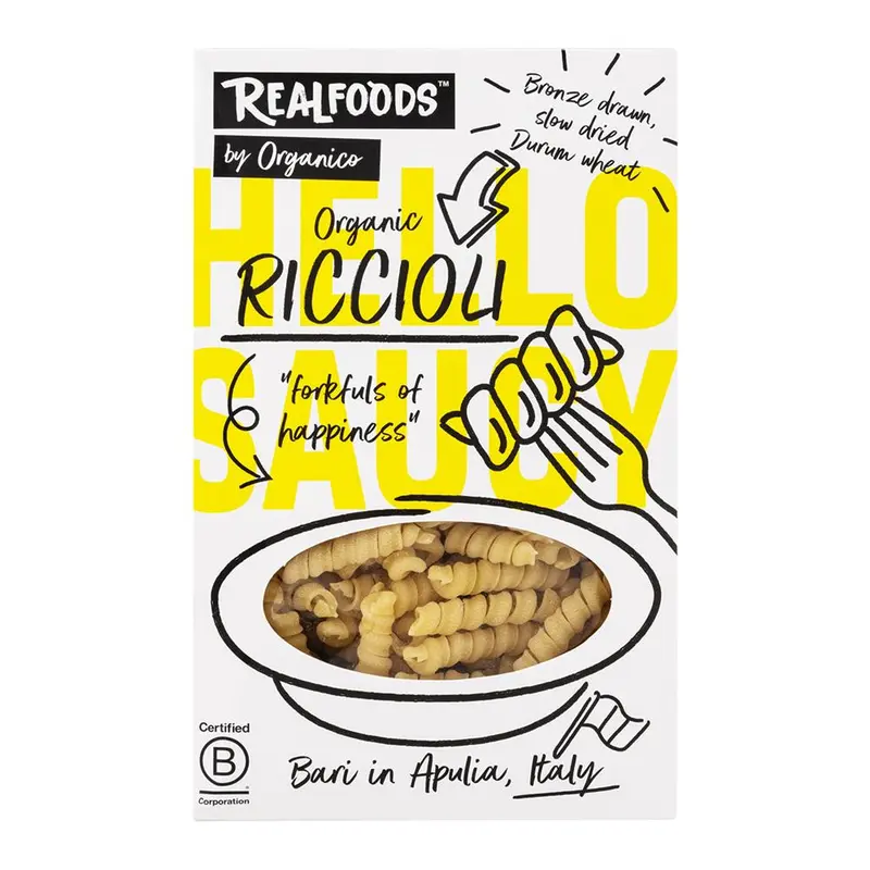 Organico | Organic Riccioli Pasta 500g | 500g 0