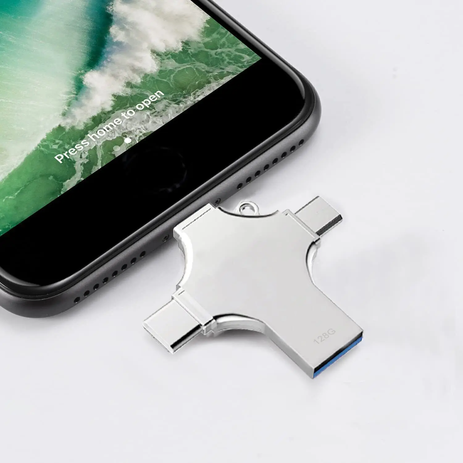 2TB 4in1 Flash Drive Photo Storage Stick OTG For iPhone Samsung Android PC