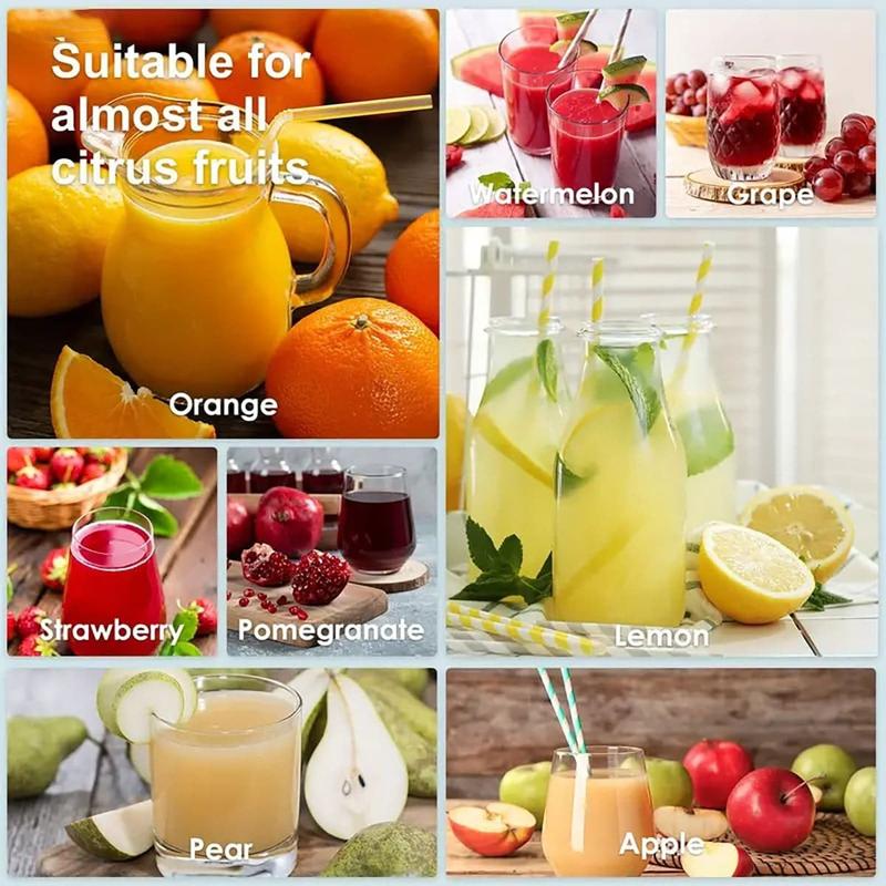 1 Portable Electric Juicer, Home Multi-Purpose Juicer, USB Rechargeable Automatic Fresh Press, Suitable For Orange, Watermelon, Lemon 3
