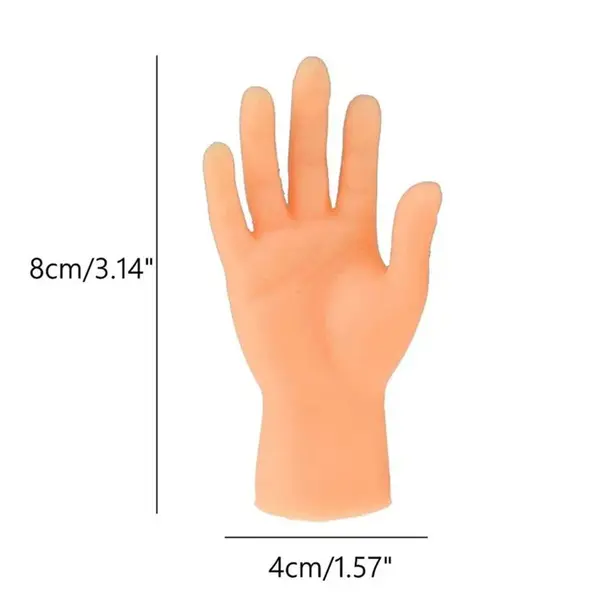 Finger Hand - Comfortable Cat Massage Tool - Mini Pet Toy 5