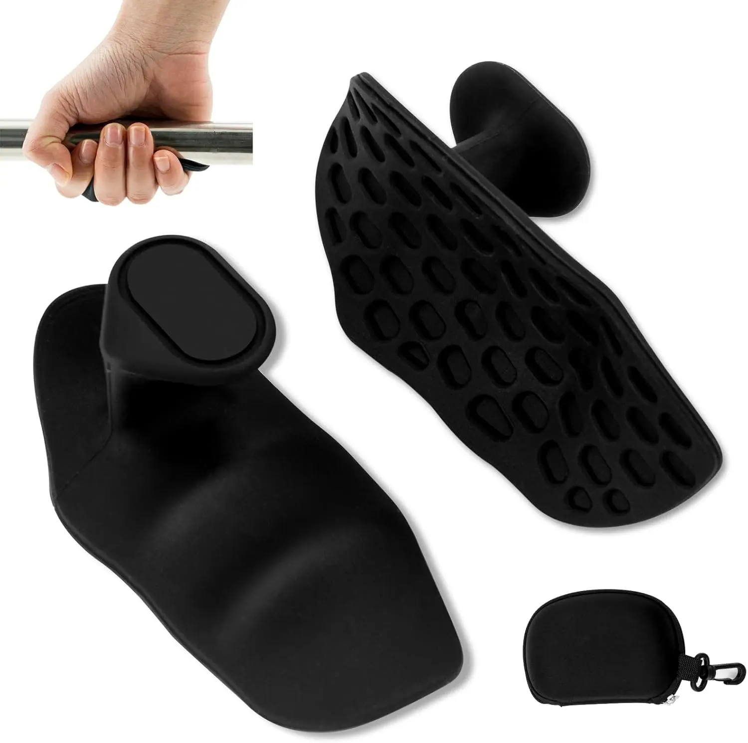 Weight Lifting Gloves for Men & Women - Non-Slip Gym Gloves, Hand Grips for Weightlifting, Training, and Exercise, Palm Protection for Dumbbells, Pull-Ups, and Fitness Workouts