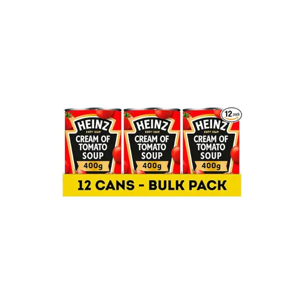 classic cream of tomato soup, 400g cans – 12 pack, rich and smooth, quick and easy meal 0