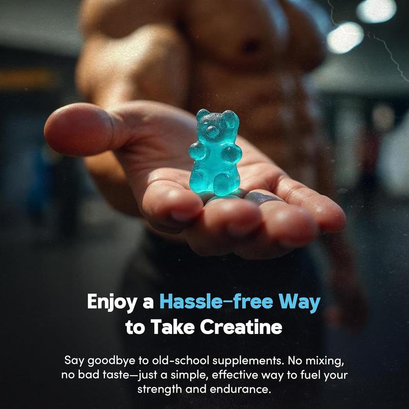 Product Introduction of Creatine Gummies 5000mg 120ct Max Strength for Men & Women - Blueberry Flavour 4