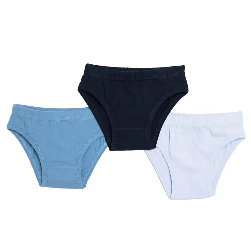 HelloBaby Baby Boy Underwear 3 pcs - Blue 0