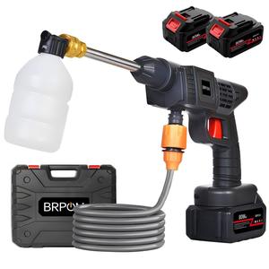 Portable High Pressure Electric Car Wash Machine, Car Wash Sprayer with Accessories, High Pressure Cleaner for Car, Home Garden