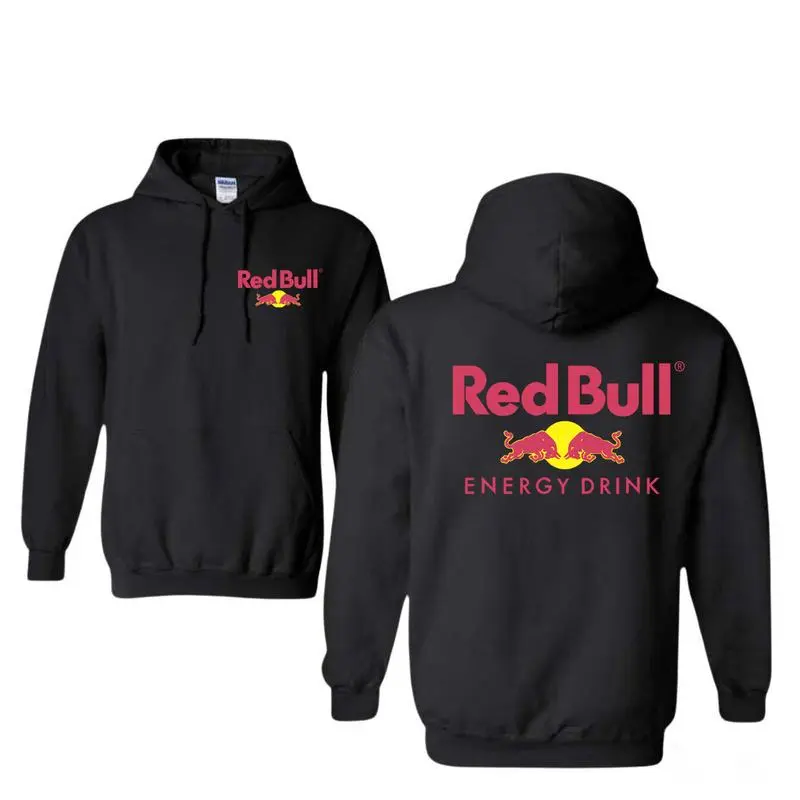 Red Bull Hoodie Red Bull Tee, Soft Cotton Crewneck Hoodie Sweatshirt T-Shirt for Men and Women, Gift for Him or Her, Streetwear womenswear