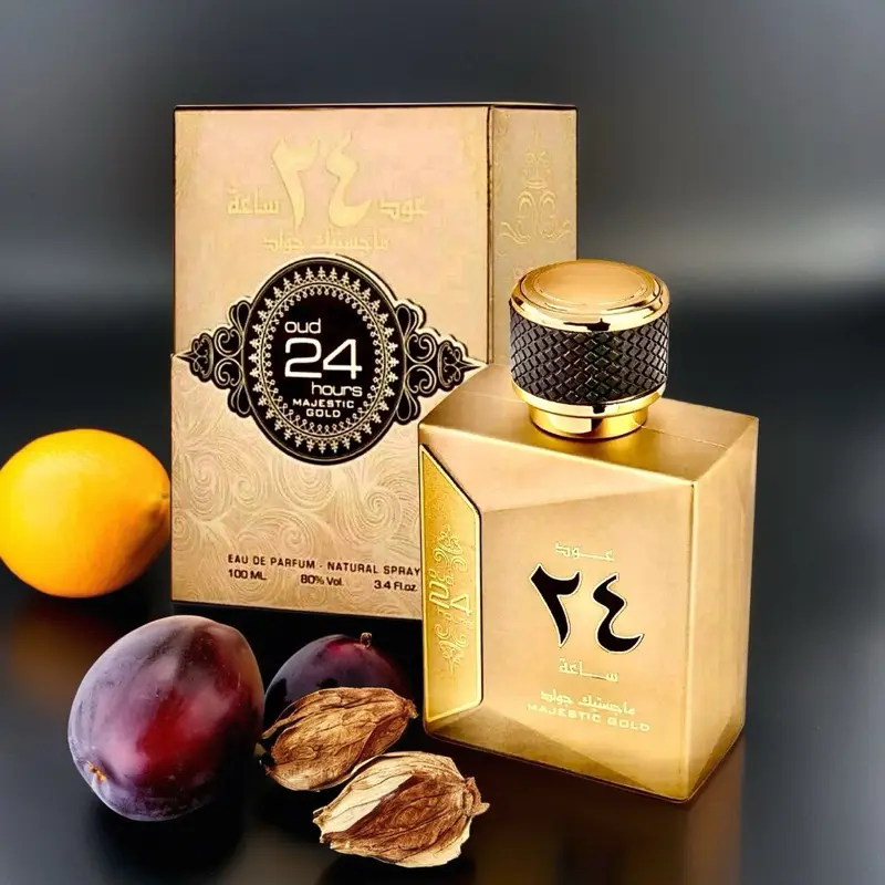 Oud 24 Hours Majestic Gold 100ml Unisex Perfume by Ard Al Zafraan - Fruity, Woody & Floral Notes 4