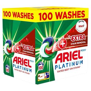 Ariel Platinum + Febreze All in 1 Pods, 100 Wash
