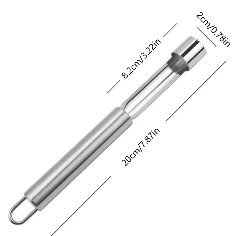 Apple Corer Stainless Steel Core Remover Kitchen Tool Fruit Pip Pear Utensil 3