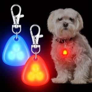 Gift for Pets, Mini LED Dog Safety Pendant – Night Visibility, Durable, Long Battery Life, Easy Clip-on for All Dogs, Festival Gift, Dog & Cat Supplies Holiday Gift, Dog Accessories Tools