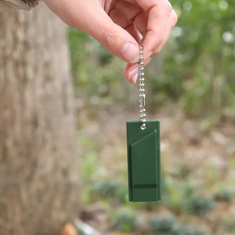 [High-Decibel Whistle] Portable High-Decibel 3-Frequency Survival Whistle | Durable PE Material for Camping & Hiking Emergencies, Camping Accessories 3