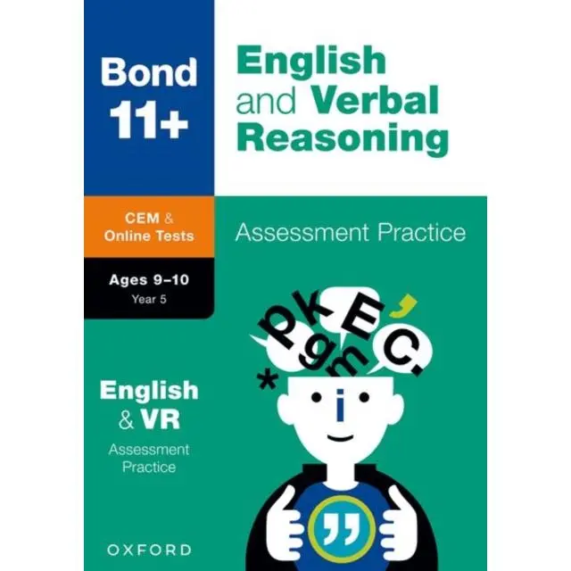 Bond 11+ CEM English & Verbal Reasoning Assessment Papers 9-10 Years (now Cambridge Select Insight) - Paperback Book - by Bond 11+ - 9780192779779 - Oxford University Press 0