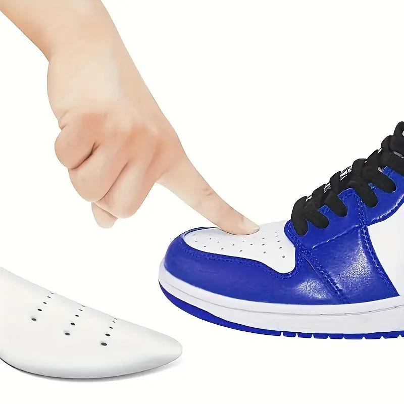 2 Pairs Anti-Wrinkle Shoes Protectors For Sneakers Casual Shoes, 7-12 5