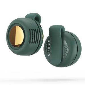 Portable Silent Mini Bladeless Electric Fan, Adjustable 3-speed Suspended Collar & Waist Fans, Rechargeable Rotating Body Fan, Suitable for Outdoor & Travel & Office, Rechargeable Wearable Fan, Travel Accessories #TOP PICKS