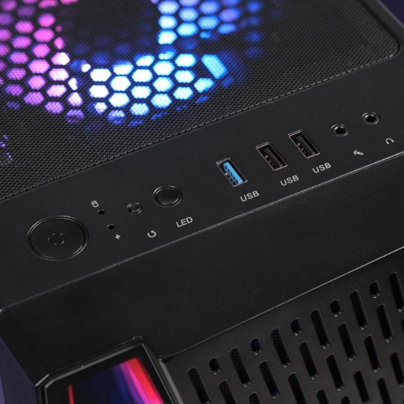 Gaming PC Ryzen 5 5500, RTX 3050, 16GB RAM, 1TB SSD, ARGB Cooler High-Performence 2