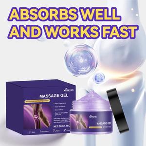 Purple Gel Turmeric Extract Sodium Sulfate Chondroitin Emu Oil and Other Natural Materials