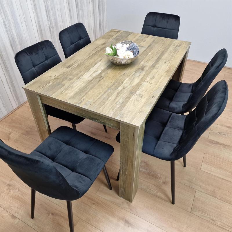 Kosy Koala Dining Table Set with 6 Chairs Dining Room and Kitchen table set of 6 3