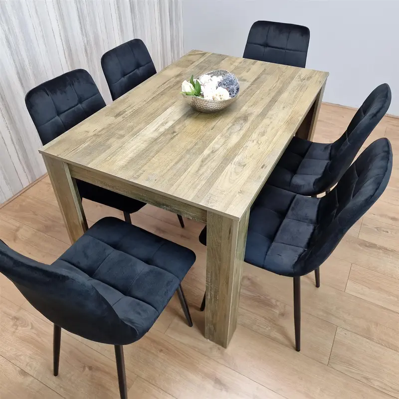 Kosy Koala Dining Table Set with 6 Chairs Dining Room and Kitchen table set of 6 3