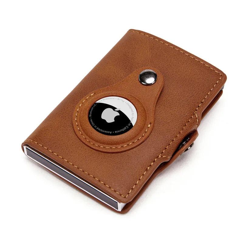 Anti-Theft AirTag Wallet – RFID Safe & Trackable for Men 0