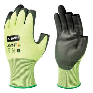 SKYTEC Digit 5 Precision Handling Cut Resistant Fingerless Work Gloves