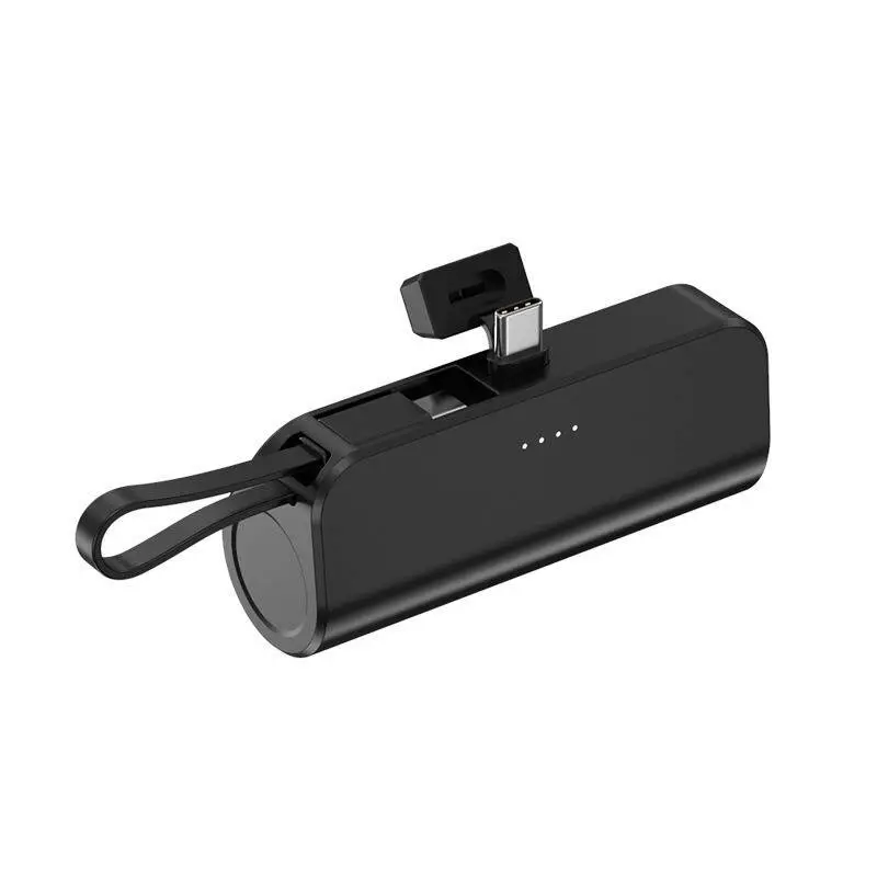 9000000mAh Mini Pocket Capsule Power Bank - 20W Fast Charging Portable Charger for iPhone/Android Phone & Pad