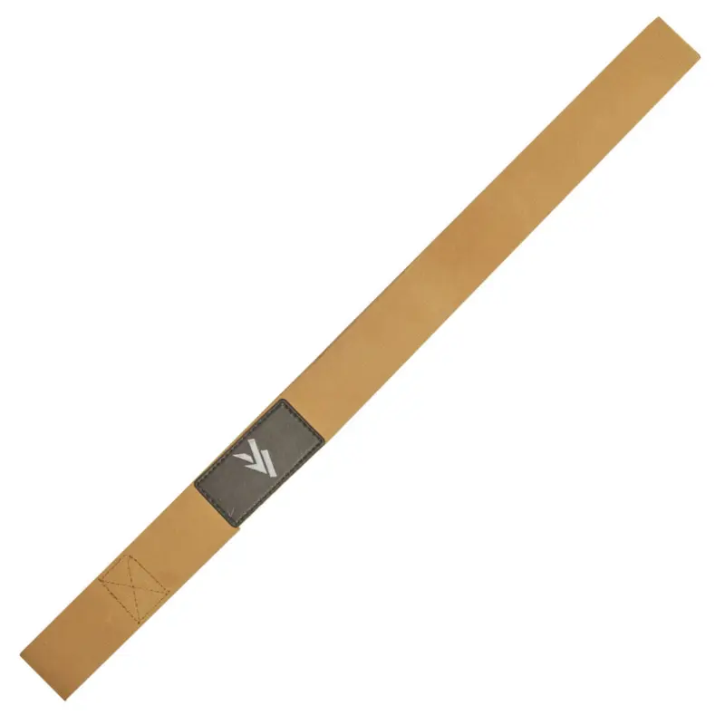 Weight Lifting Leather Wrist Straps Brown Pair For Work out Gym & Training 5