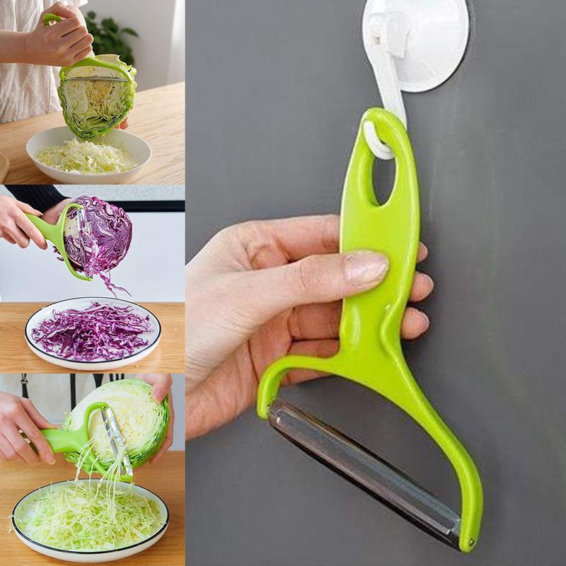 Product Introduction of Buy one and get one free Wide Mouth Peeler Vegetables Fruit Cabbage Peeler Grater Salad Kitchen Accessories Cooking Tools Vegetable Tools 8
