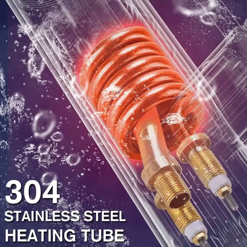 360° Kitchen Electric Heater Instant LED Faucet Home Hot Water Tap Fast Heat New 3