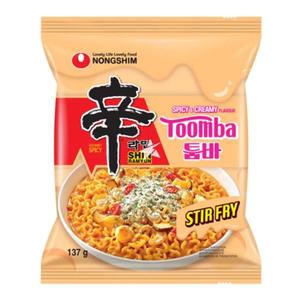 Nongshim Shin Ramyun Stir Fry Toomba (Spicy & Creamy Flavour) 137g Instant Food