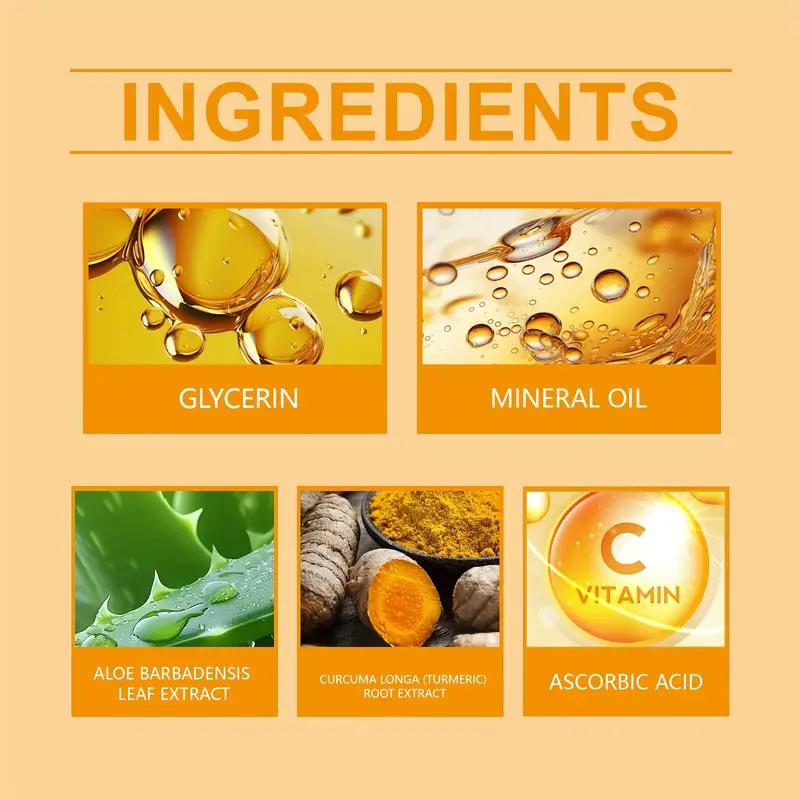Turmeric Facial Essential Oil, Suitable for Dry Light Beige, Both Men and Women. Moisturizing Facial Essential Oil, lightening calming scent  30ml/1fl.oz Skin Repair Hydrate Moisture Hydrating 4