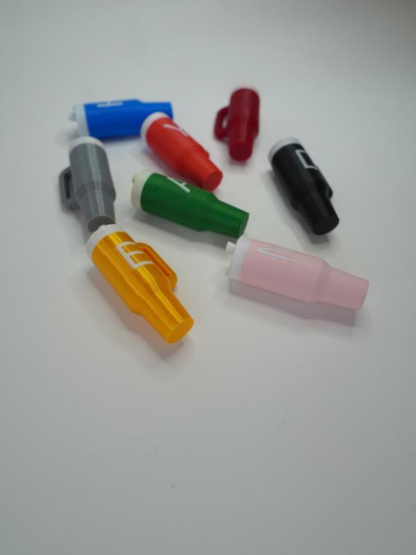 Mini 3D Printed Tumbler Cup – Keychain accesory - Custom Letter Personalisation | Cute Desk Decor Gift - 3D printed 3