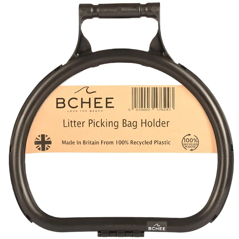 BCHEE Recycled Litter Picking Bag Holder Hoop | Made in Britain From 100% Recycled Plastic | Bag Anti-Slip Mechanism | UK Small Business | Multi-buy discount 0