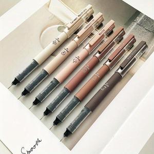 Coffee Theme Liquid Quick-drying Ink Gel Pen, 1/10 Sets No Smear Soft Touch Pen for Note Taking Drawing School Office Supplies, Children's Day Gift, Art Supplies,  Teenage Girl Gifts