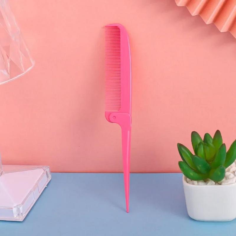 Foldable Massage Hair Comb Anti Static Hairdressing Personality Hairpin Portable Travel Hair Comb Brush Women Styling Accessorie 4
