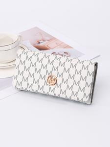 Women's Fashion Elegant Clutch Wallet, Classic Buckle Long High-End Phone Bag, Daily Use, Holiday Gift, All Seasons, Elegant Stylish Purse