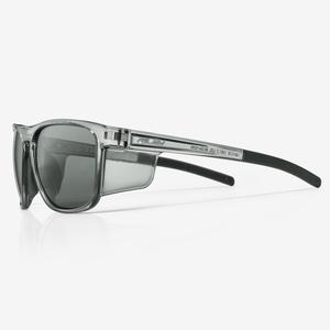 RILEY Navigator X Smoked Frame Side Shield Sunglasses with Grey Lens - for outdoor work, anti-glare, anti-scratch technology