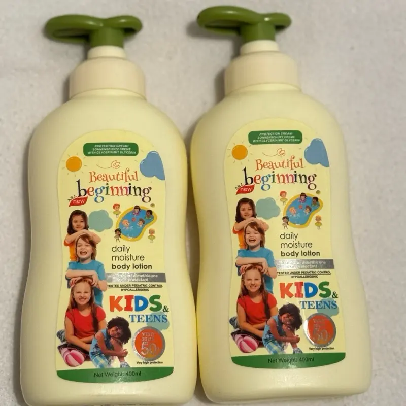 Beautiful Beginning Kids & Teen Brightening Lotion 400ml - SPF 50 3