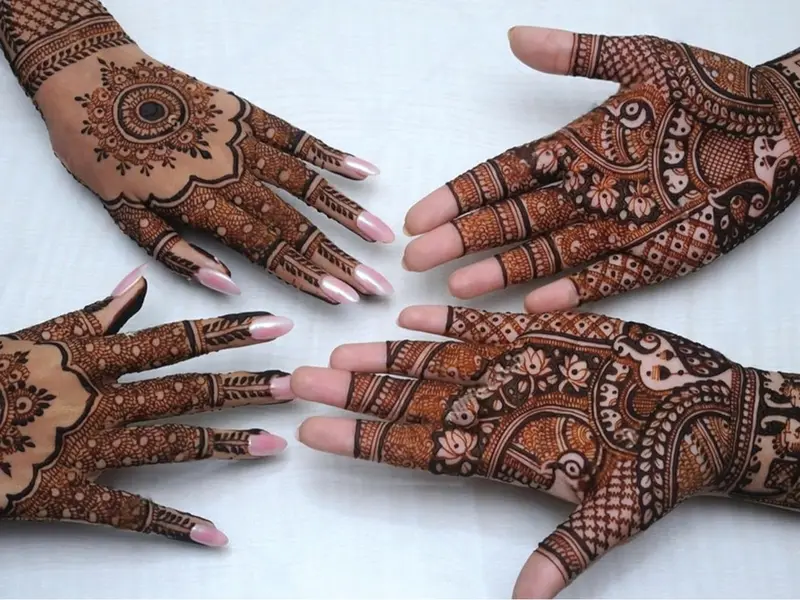 Organic Mehndi Dark Brown Temporary Tattoo Paste for Ready-to-Use - Safe and Environmentally Friendly 2