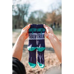 SOCKS "SHUT UP & TRAIN" - PURPLE