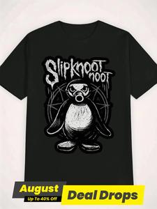 Men's Regular Fit Letter Print Round Neck Tee, Casual Short Sleeve Crew Neck T-shirt for Summer, Fashion Men's Top for Daily Wear, Grunge Clothes, Streetwear, Casual Style Graphic Menswear, Black Graphic T Shirt