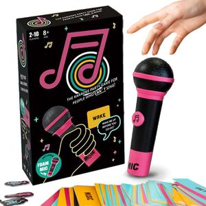 Karaoke Microphone Game Set, 1 Box Desktop Karaoke Microphone Game Toy, Party Game Toy, Parent-child Interactive Game Toy
