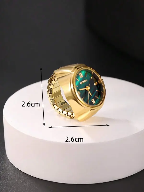 Men's watch with 14k gold plated bracelet design, fashionable gift for holidays and festivals 1