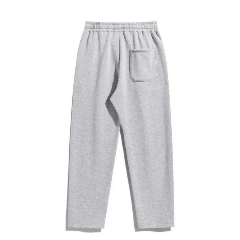 Men's Regular Fit Solid Drawstring Waist Sweatpants, Casual Pocket Design Pants for Fall & Winter, Men's Trousers for Daily Wear, Work Trousers Men, Close Up Pants 6