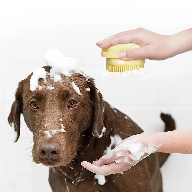 Soft Silicone Pet Bath & Massage Glove – Gentle Grooming for Happy Pets! 3