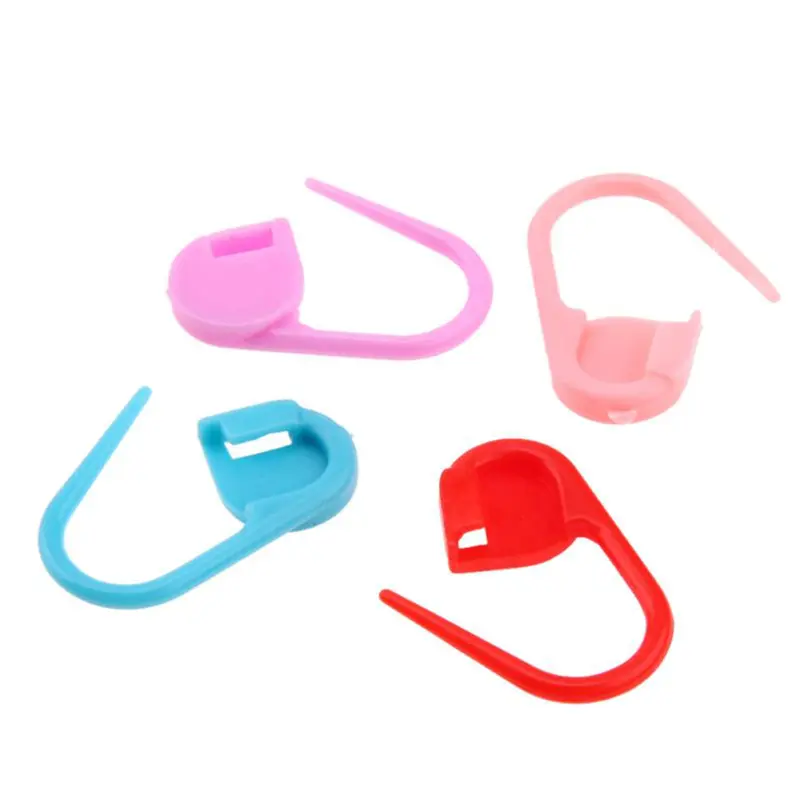 50-200Pcs Knitting Accessories Weave Crochet Locking Stitch Markers Tool 2
