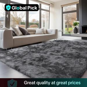 Solid Color Soft Fluffy Rug, Non-slip Area Rug, Decorative Carpet for Home Living Room Bedroom, Indoor Floor Mat