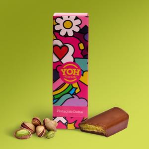 2 x NEW RECIPE Viral Dubai Kunafa Belgian Chocolate Bar - Pistachio, Oreo, Bueno, Biscoff - Dessert Gift