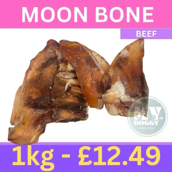 Beef Cartilage (Moon Bones) - High Protein Content - 1kg 0